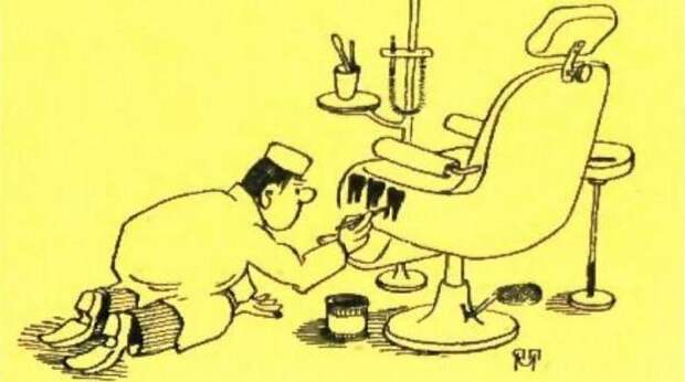 Очень смешные советские карикатуры про стоматологов, юмор которых понимают только те, кто жил в СССР