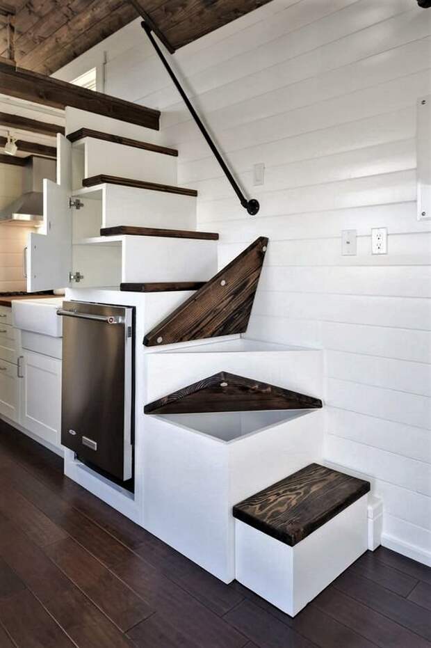 Как уместить всё необходимое в крошечном дачном домике? Вот несколько проверенных идей