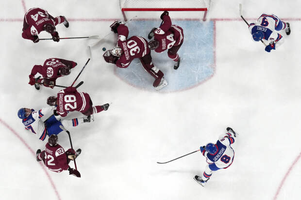 Судьи отменили два гола сборной США в ворота Латвии на Олимпиаде