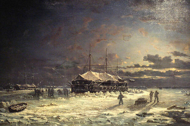 Lave в Крыму зимой 1855-1856.