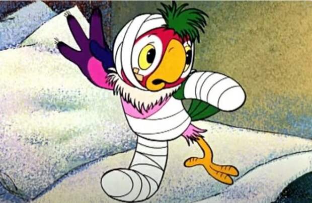 ПРО ПОПУГАЯ, КОНЬЯК, И НЕЧИСТУЮ СИЛУ