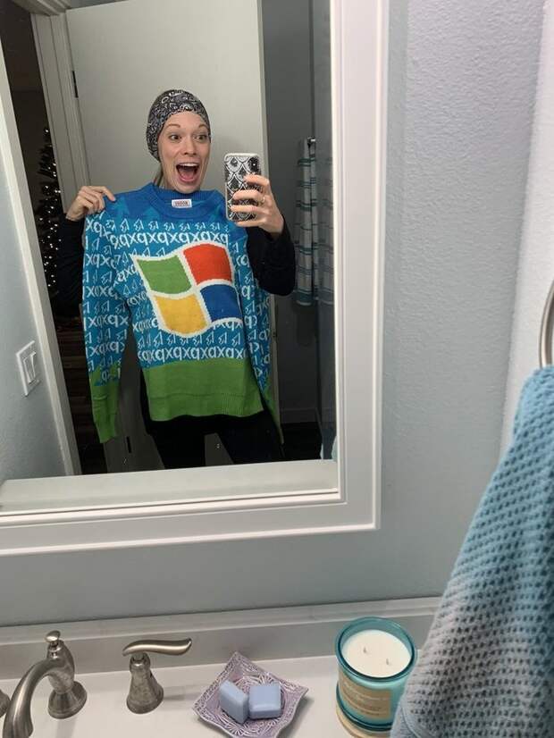 Ugly sweaters by Microsoft