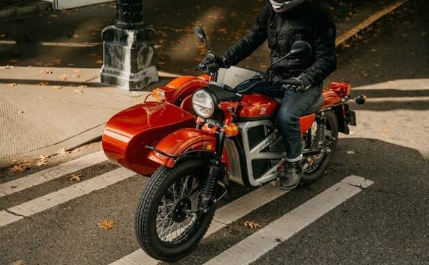В США представили электрическую версию мотоцикла “Урал”