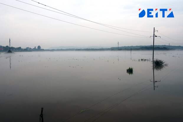 Вода прибывает: села отрезаны в Приморье 