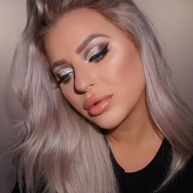 серый макияж фото 5