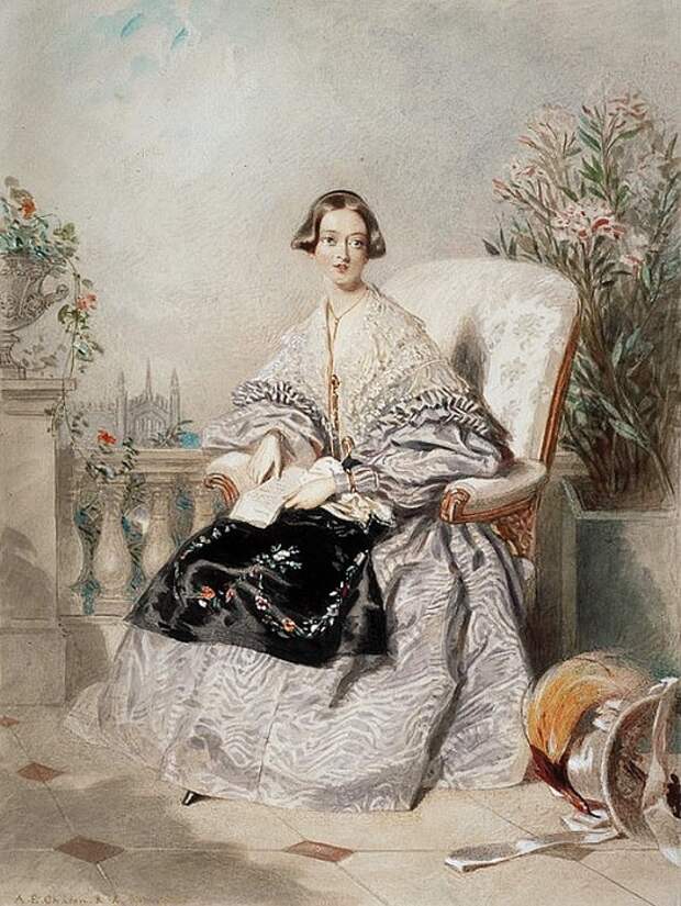 Альфред Эдвард Шалон. Королева Виктория, 1838 год