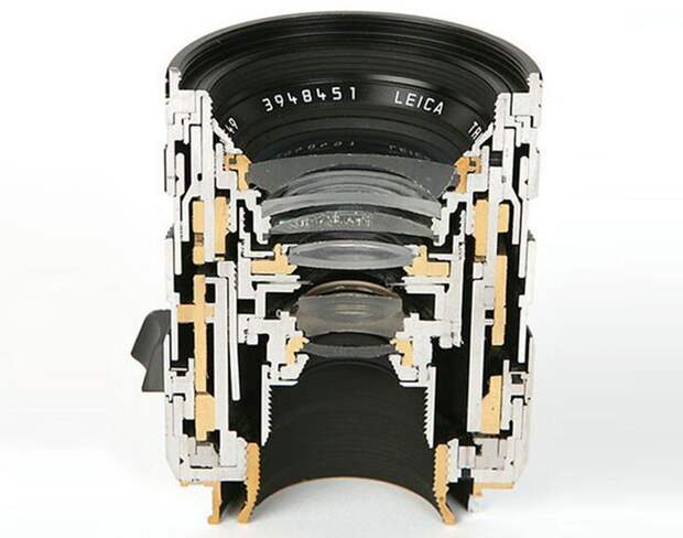 24. Объектив фотоаппарата Leica в разрезе интересное, интересные фото, неожиданно, подборка, познавательно, редкие фото, секреты, фото