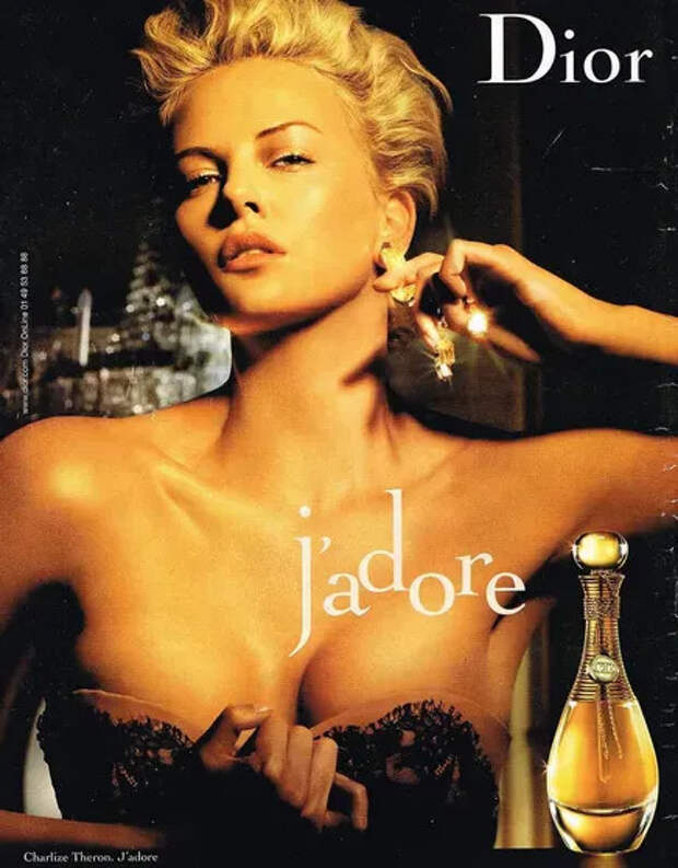 Шарлиз Терон для J'Adore Dior/Фото: Dior