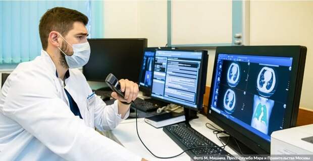 В Москве подвели первые итоги эксперимента по внедрению ИИ в медицину. Фото: М.Мишин, mos.ru