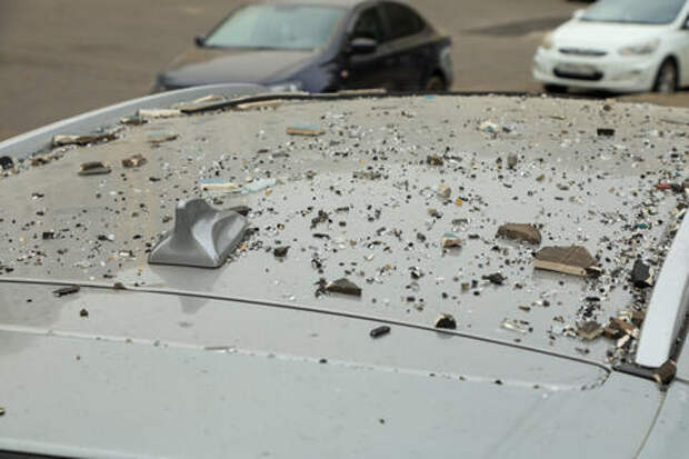 Обломки БПЛА упали в частном секторе в Краснодаре