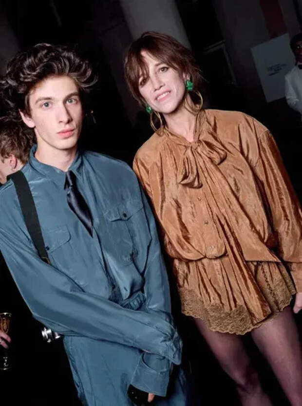 Марк Эйдельштейн и Шарлотта Генсбур