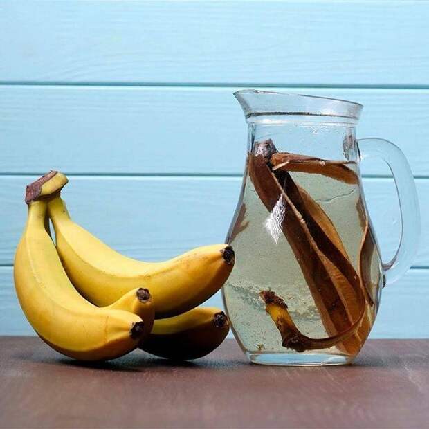 Банановая вода расслабляет организм. / Фото: Fb.ru