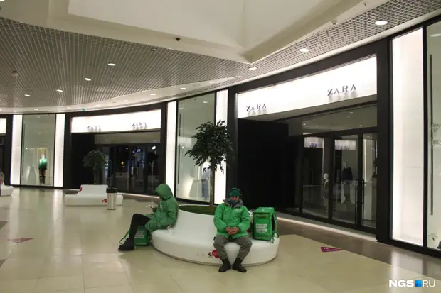 Магазины Zara, Bershka, Pull&amp;Bear в Новосибирске прекратили работу