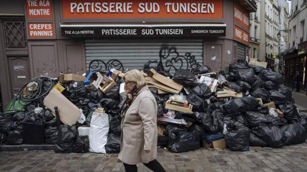Парижские мусорщики пригрозили забастовкой на время Олимпиады