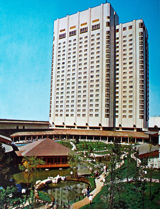 1988 г., София, отель Витоша-Ню Отани с японским садом: СССР, болгария, быт, история, это интересно