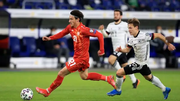 Германия уступила Северной Македонии в матче отбора на ЧМ по футболу 2022 года