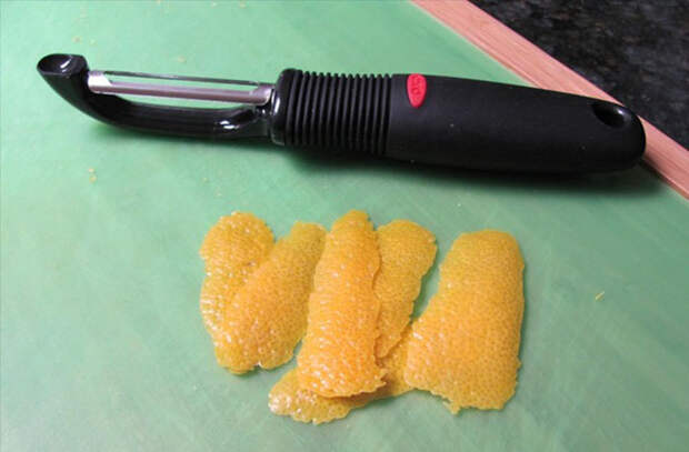 Снимаем цедру Снимаем цедру