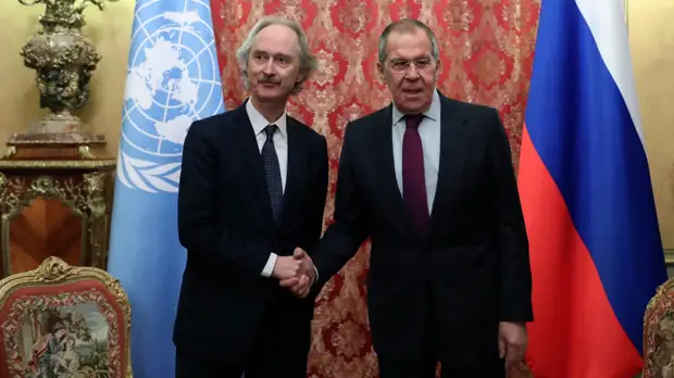Лавров обсудил с Педерсеном ситуацию в Сирии