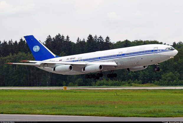 Ил-86 1993 года выпуска, фото 2008 года, источник russianplanes.net