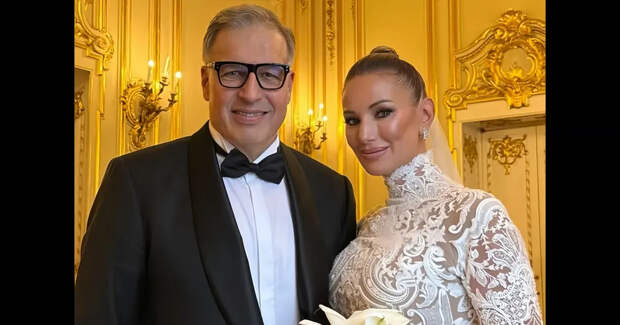 Бывший вице-президент ВТБ Андрей Перегудов женился на возлюбленной Ольге Мягких после 10 лет отношений