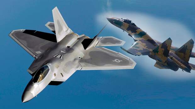 The National Interest: российский истребитель Су-35 превзошел американский F-22 Raptor