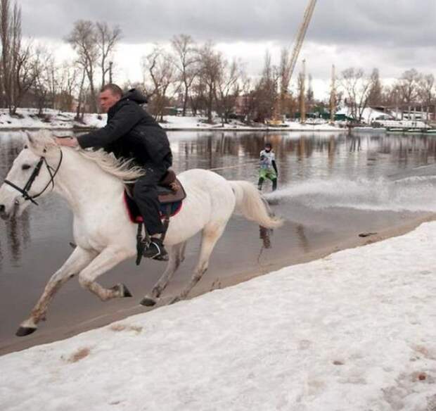 Водные лыжи по-нашему