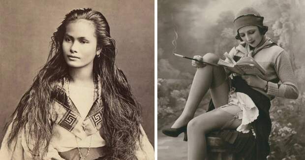 Прекрасная красота женщин прошлого 1900-1910 годов Прекрасная красота женщин прошлого 1900-1910 годов