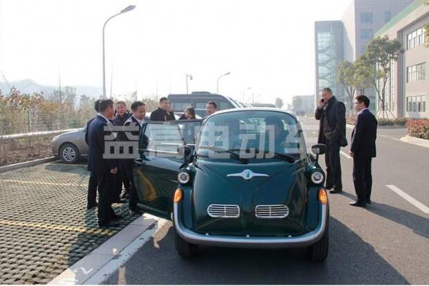 Клон из Поднебесной. Китайцы выпустили BMW Isetta с электродвигателем bmw, bmw isetta, авто, автодизайн, китайский автомобмль, клон, копия, электромобиль