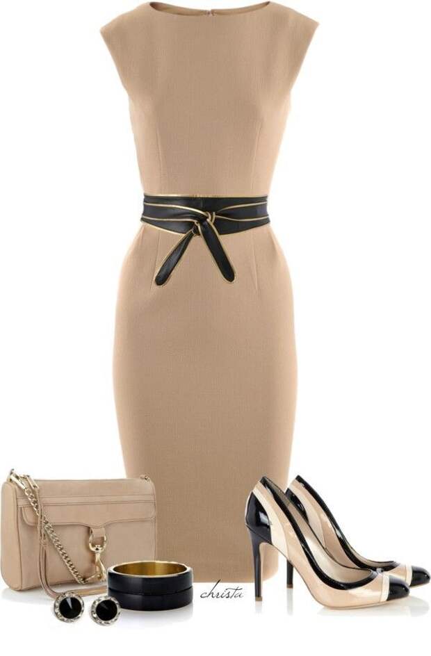 Правильное офисное платье: красивые образы на каждый день