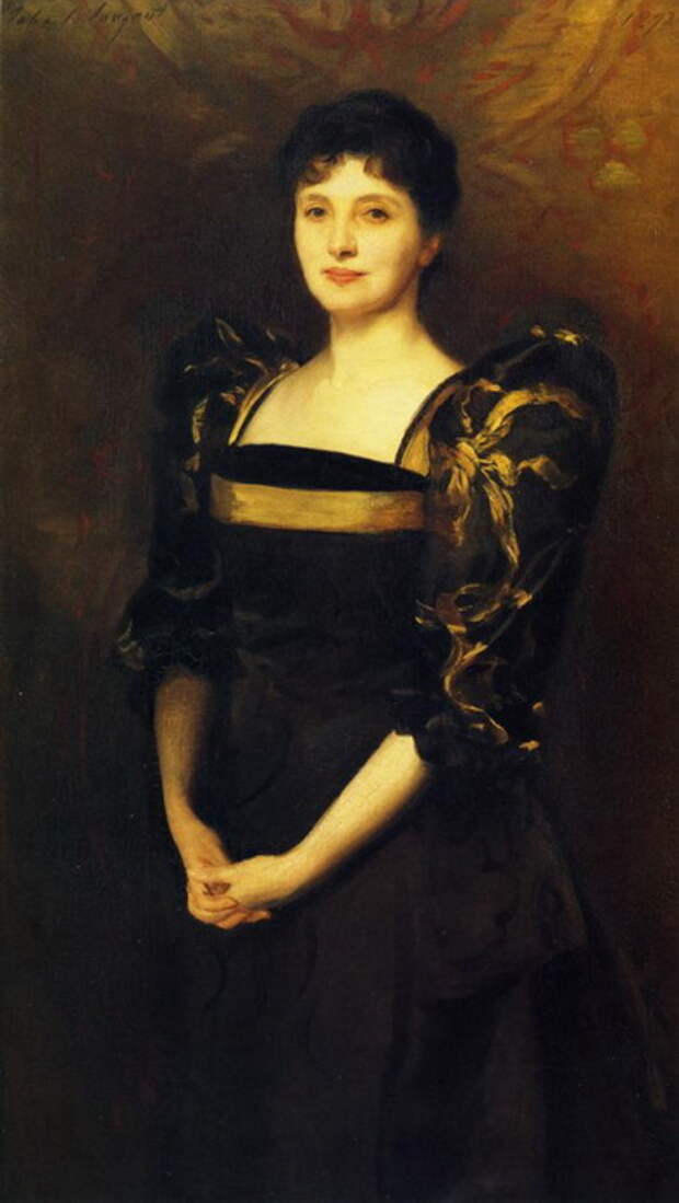 Mrs. George Lewis (Elizabeth Eberstadt) 1892 (394x700, 62Kb)
