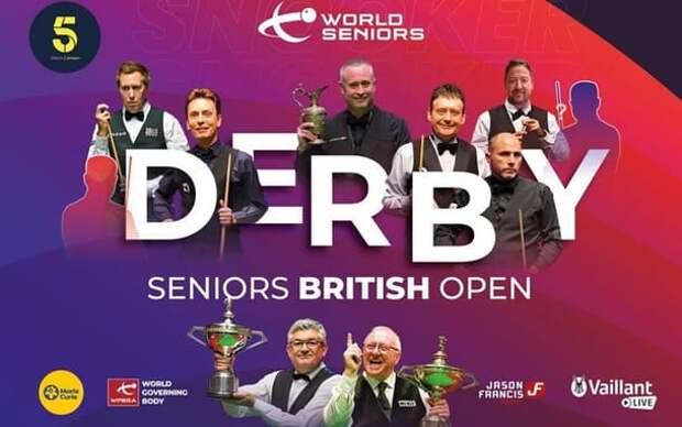 Снукер: рейтинговый турнир среди ветеранов Seniors British Open 2025 Seniors British Open 2025 по снукеру