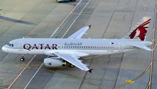 Самолет авиакомпании Qatar Airways. Архивное фото