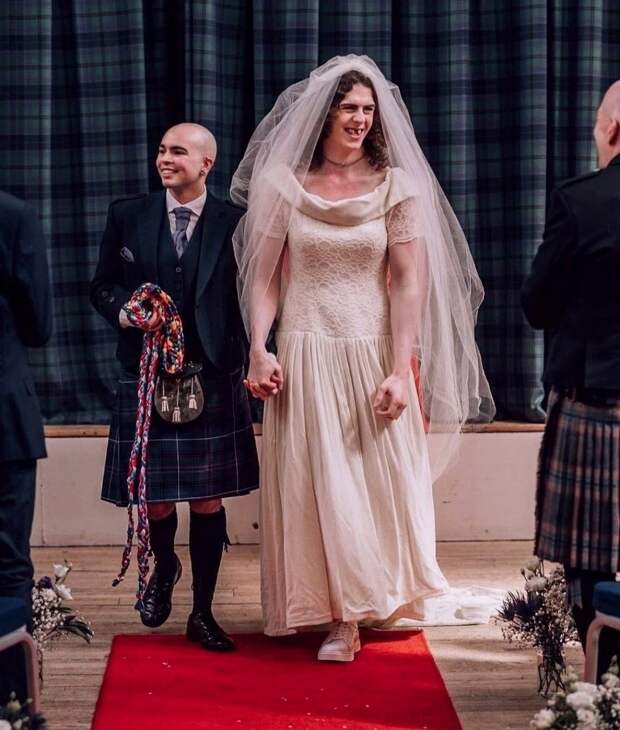 Свадьба в Шотландии. Наши дни