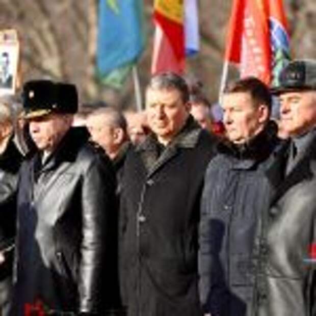 Андрей Метельский в память о боевых товарищах принял участие в митинге в Афганском сквере. Фото: Михаил Москвитин