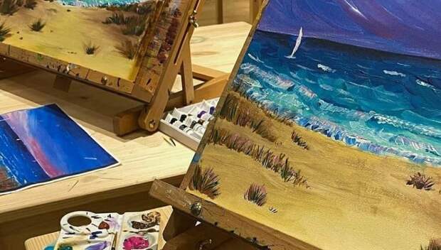 Мастер-класс по акриловой живописи состоится в «Онежском» на Флотской