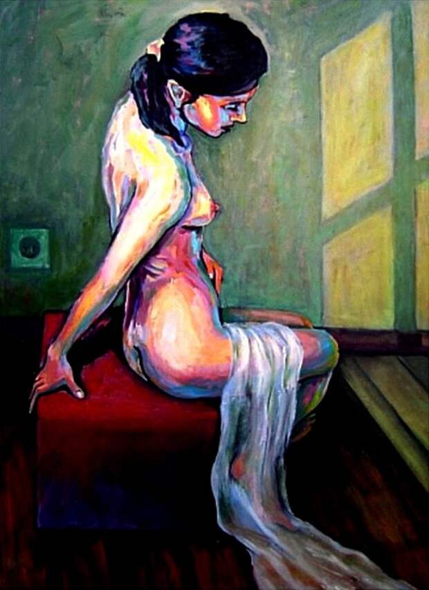 Fikriye Kesti Турецкий художник. Fikriye Kesti