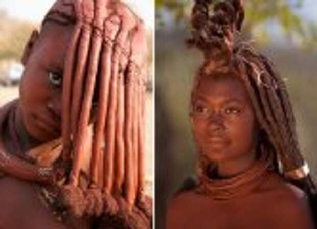 Вокруг света: В чём секрет идеальной кожи и здорового тела химба, признанных самыми красивыми женщинами Африки