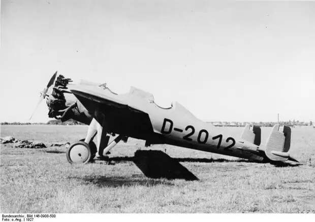 Junkers A 48. Вид сбоку. Фото: Bundesarchiv