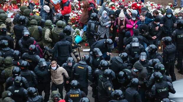 Протесты в Минске. 15.11.2020