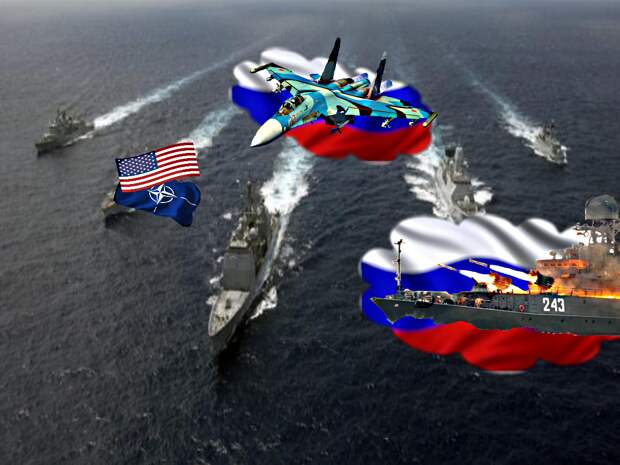 Россия условно уничтожила военный флот неприятеля во время маневров США и НАТО у границ РФ в Балтике 