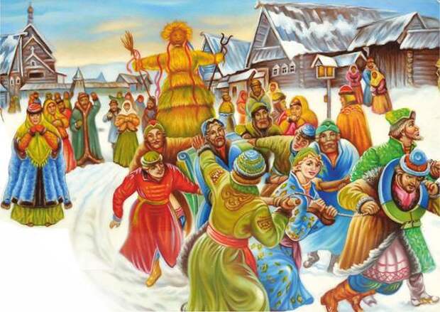 когда и зачем сжигают чучело Маслницы