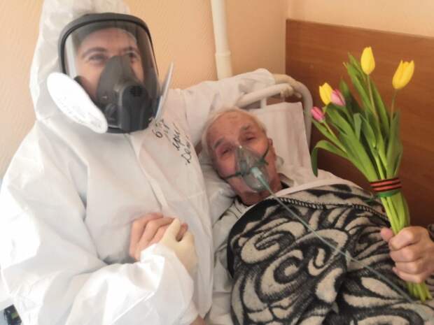 Один из старейших пациентов, Василий Петрович Буренков, подростком работал в годы войны/ Предоставлено пресс-службой ГКБ No5