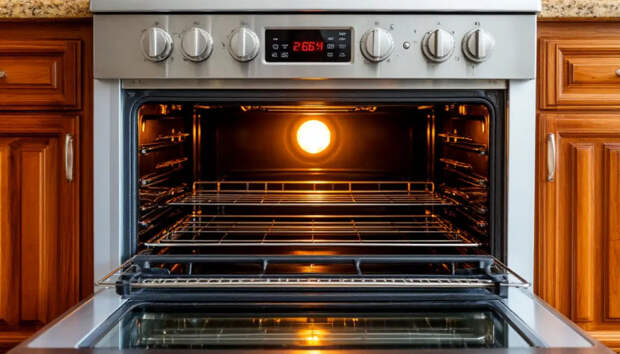 Застарелый жир сползет сам: гениальная чистка духовки паром без химии и скребка