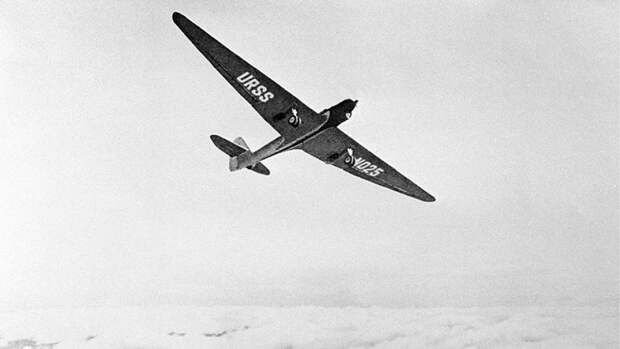 Самолет АНТ-25, на котором в 1937 году Валерий Чкалов совершил беспосадочный перелет через Северный полюс в Америку