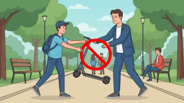 Россиян предупредили о наказании за передачу электросамоката несовершеннолетнему