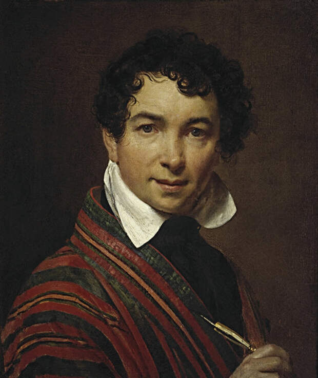 Орест Кипренский. Автопортрет. 1828. Государственная Третьяковская галерея, Москва