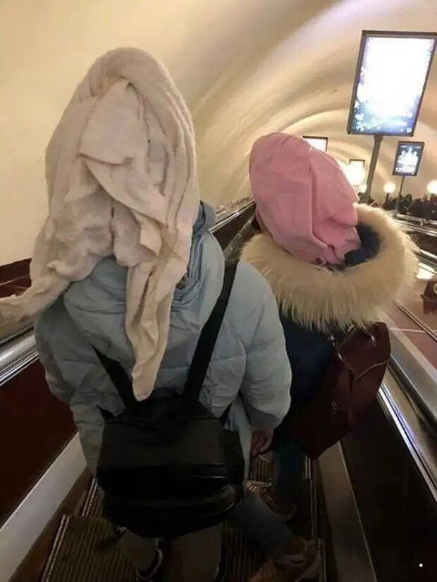 Странные и необычные пассажиры в метро
