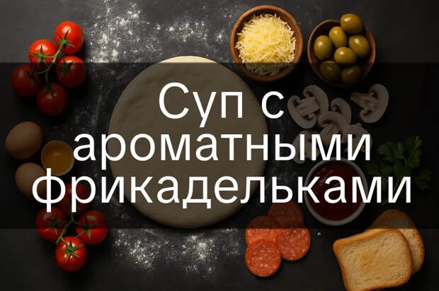 Суп с ароматными фрикадельками 4 Суп с ароматными фрикадельками - https://receptario.ru/