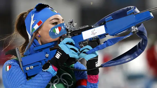 Итальянская биатлонистка Вирер призналась, что российские фанаты звали её замуж в соцсетях