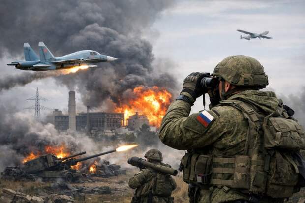 ВС РФ нанесли удар по энергетике и базам БПЛА ВСУ в 152 районах